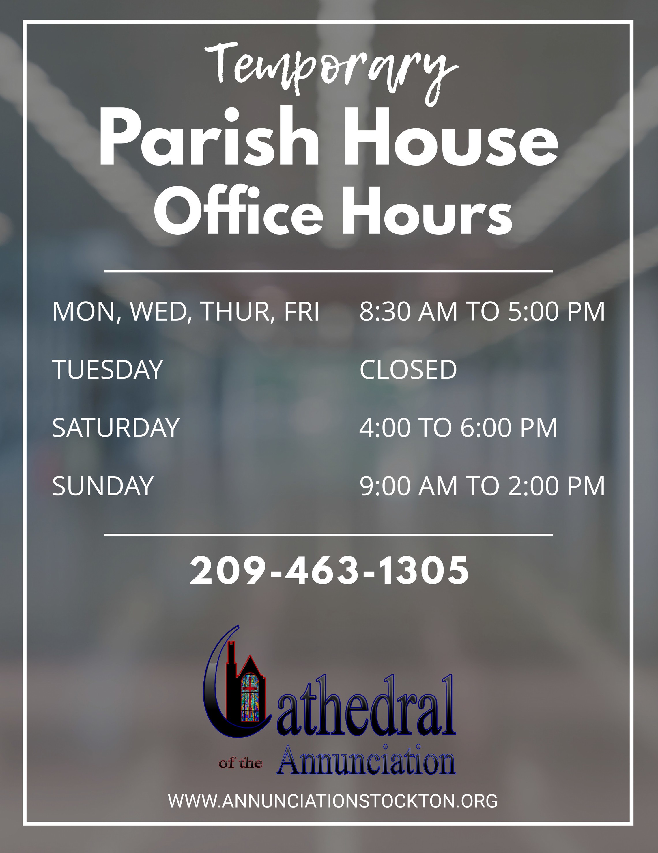 New Office Hours