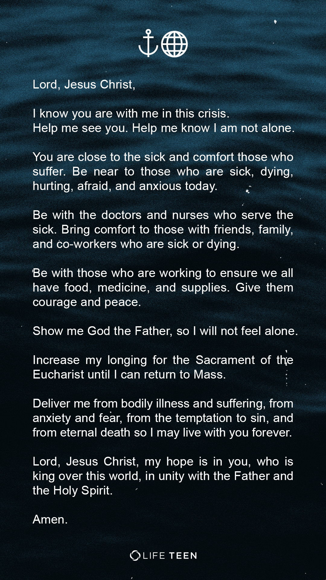 Prayer Wallpaper Lifeteen
