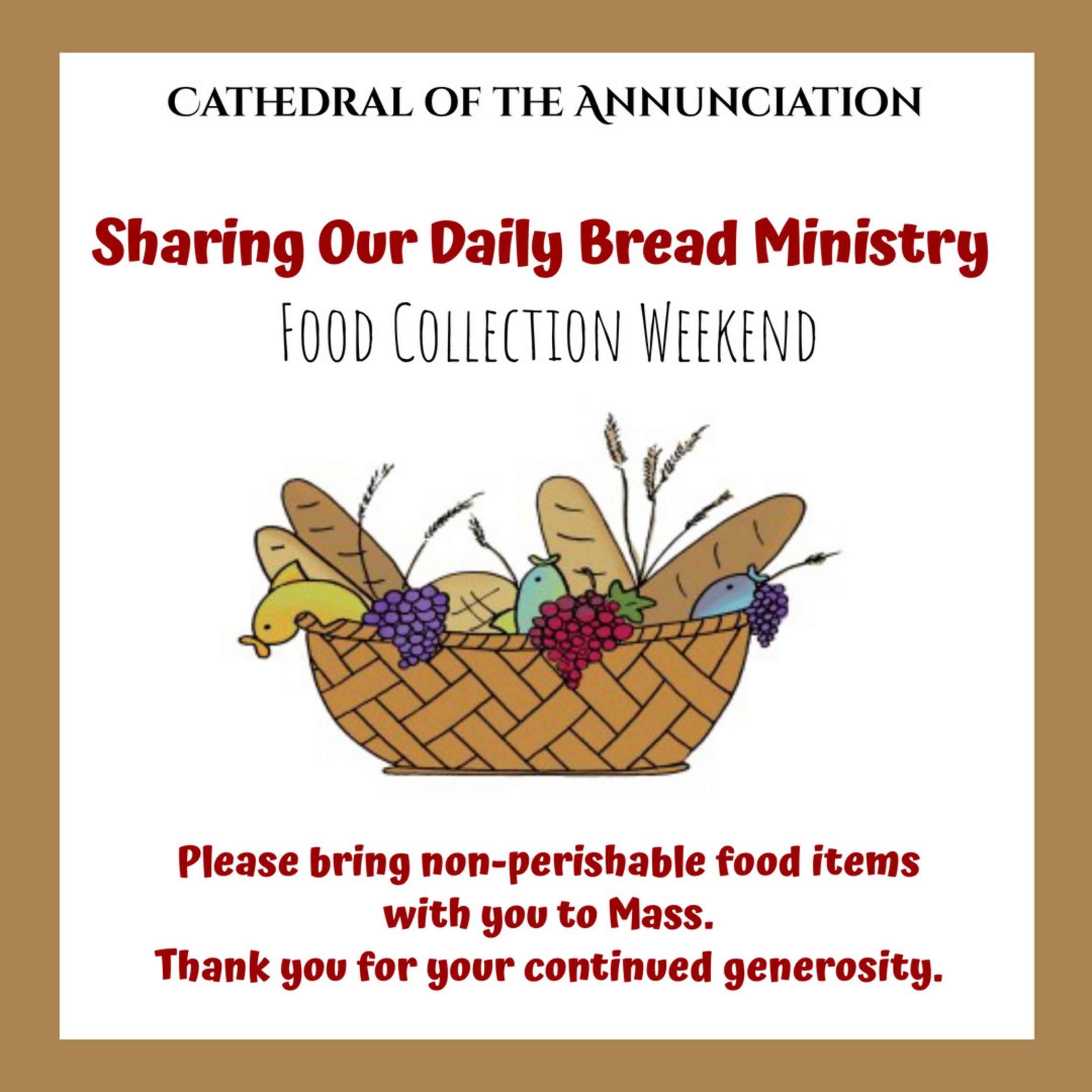 Sharing Our DailyBread