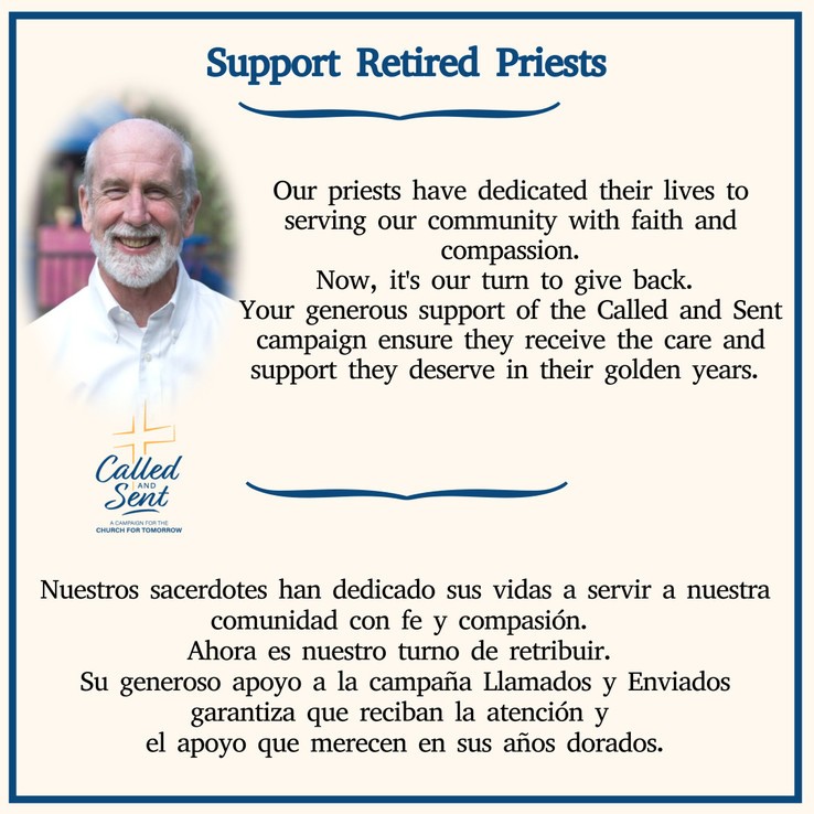 Called And Sent Retired Priests